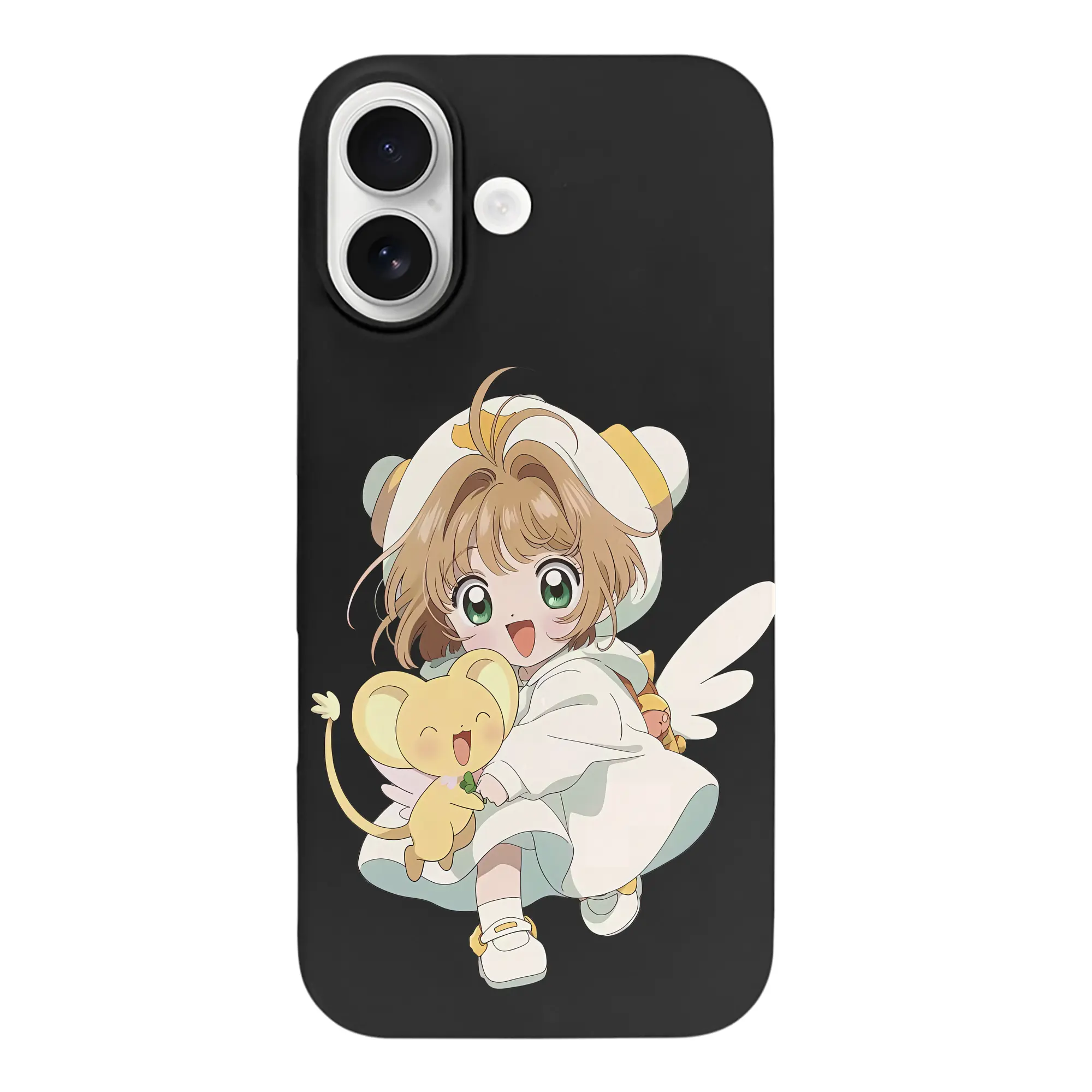 カードキャプターさくら グッズ,木之本桜 - iPhone 17 シリーズ シリコンケース 薄型 耐衝撃 指紋防止 ソフトタッチカバー 精密フィット 傷防止 保護ケース iPhone 17/17 Air/17 Pro/17 Pro Max 対応